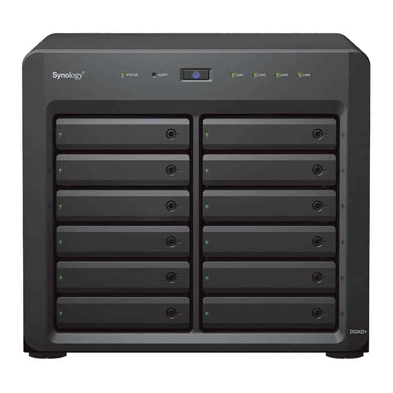 (image for) Synology DiskStation DS2422+ 12 Bay 3.5"/2.5" HDD/SSD NAS Enclosure